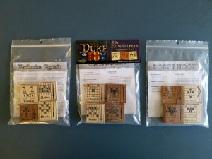 Expansions based on Arthurian Legend, Robin Hood, and The Three Musketeers. 